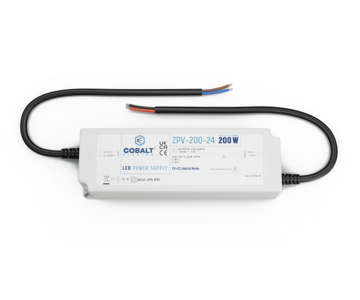 Zasilacz LED CobaltElectro ZPV 24V 200W IP67