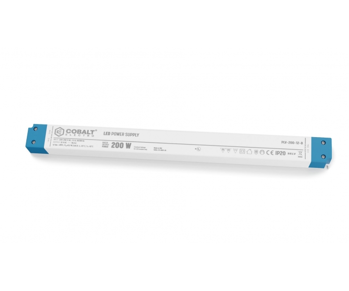 Zasilacz LED CobaltElectro PLV 12V 200W IP20 B
