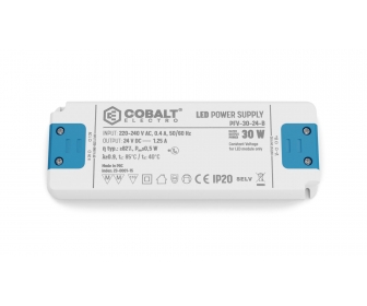 Zasilacz LED CobaltElectro PFV 24V 30W IP20 B