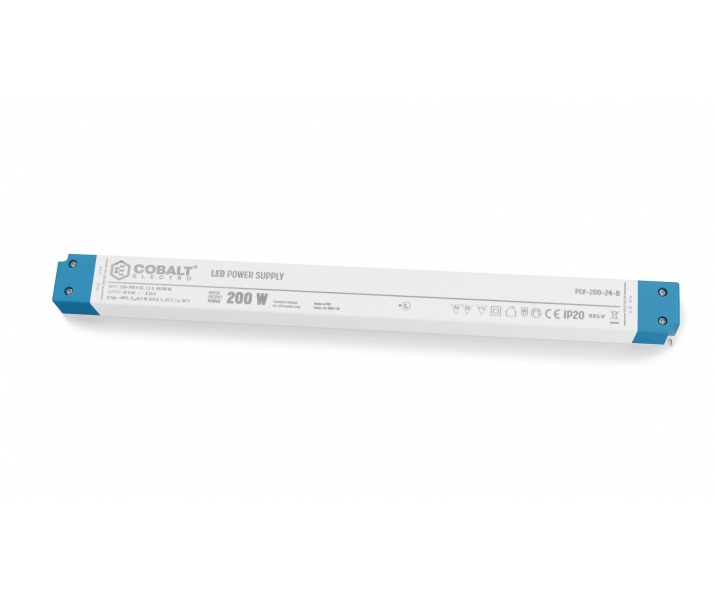 Zasilacz LED CobaltElectro PLV 24V 200W IP20 B
