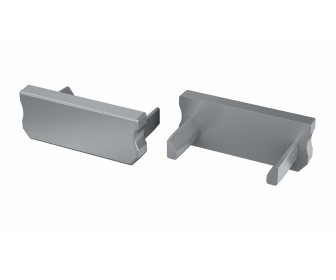 Zaślepka do profilu LUMINES D srebrna lakierowana