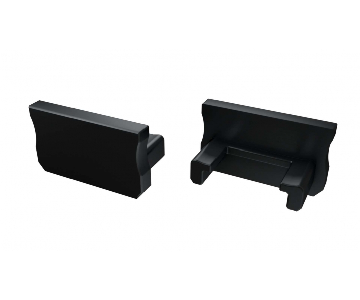 Zaślepka ALU do profilu LED LUMINES A czarna