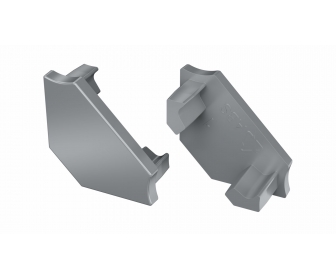 Zaślepka do profilu LED LUMINES C szara