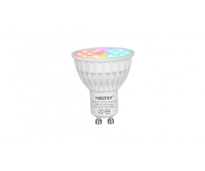 Źródło LED GU10 4W RGB+CCT MiBOXER FUT103