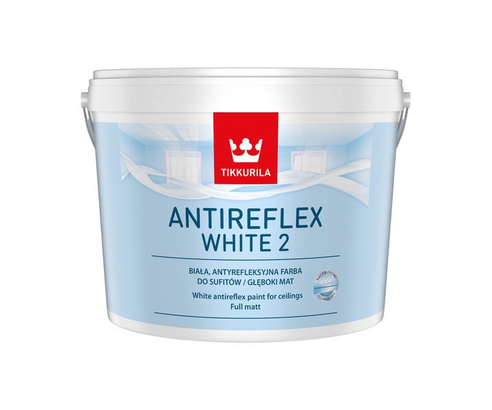 Tikkurila Farba ANTI REFLEX white 3L biała mat