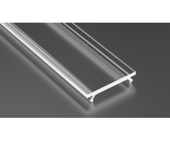 Klosz do profilu LED LUMINES PMMA BASIC V2 transparentny 3 m