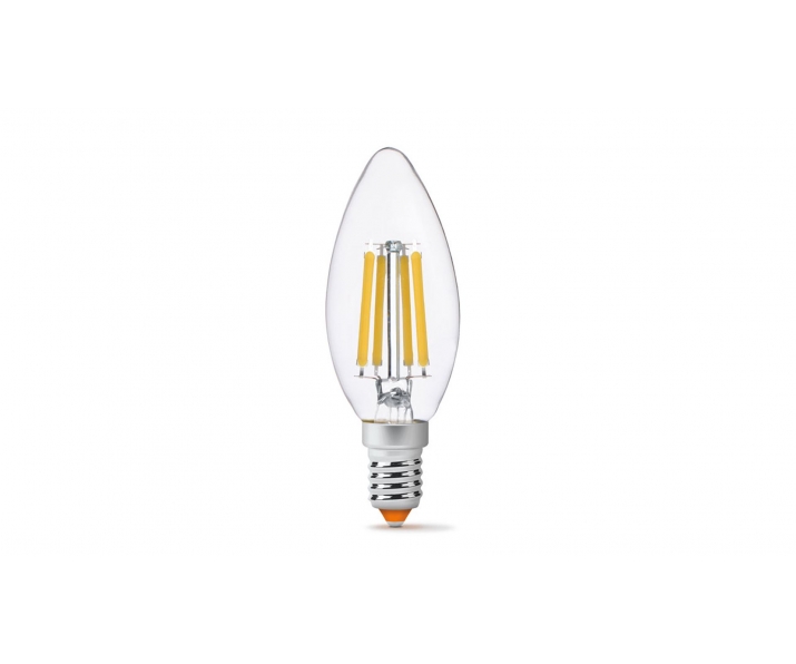 Źródło LED E14 6W G35 Filament Biała Ciepła