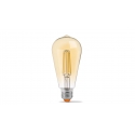 Źródło LED E27 6W ST64 Filament DIM Amber WW
