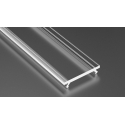 Klosz do profilu LED LUMINES PMMA BASIC V2 transparentny 2,02m