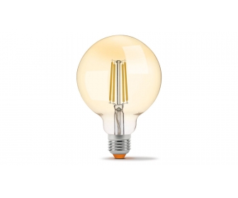Źródło LED E27 7W G95 Filament  DIM Amber WW
