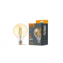 Źródło LED E27 7W G95 Filament  DIM Amber WW