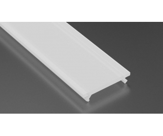 Klosz do profilu LED LUMINES PMMA BASIC V2 mleczny 2,02m