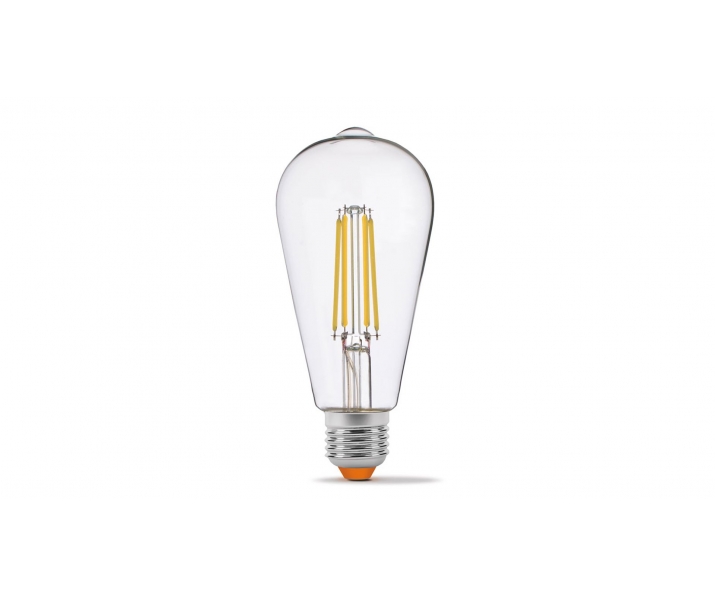 Źródło LED E27 6W ST64 Filament DIM NW