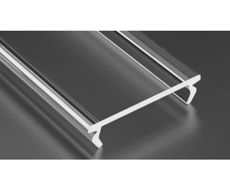 Klosz do profilu LED LUMINES DOUBLE PMMA transparentny 1 m