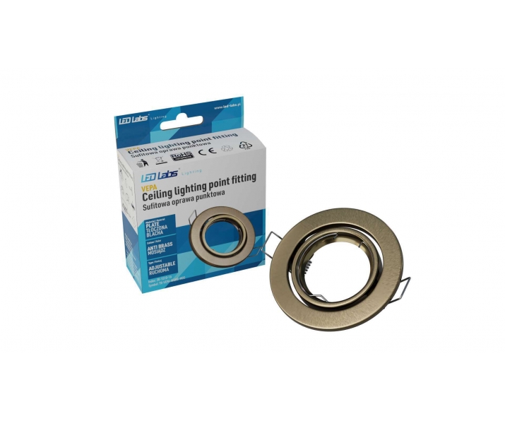 Oprawa VEPA okrągła ruchoma mosiądz