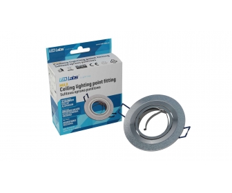 Oprawa MULO okrągła ruchoma srebrna szczot.