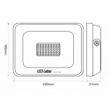 Naświetlacz LED DRAGO 50W NW IP65 SLIM