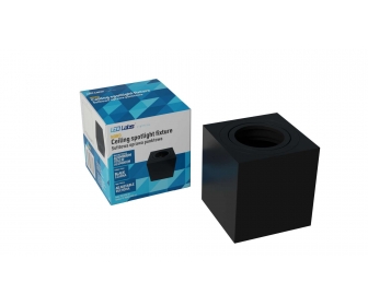 Oprawa natynkowa NORD kwadrat czarna