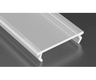 Klosz do profilu LED LUMINES DOUBLE PMMA mrożony 3m