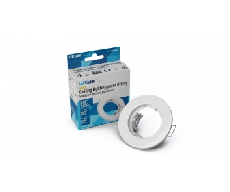 Oprawa SARA okrągła stała biała