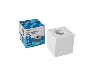 Oprawa natynkowa NORD kwadrat biała