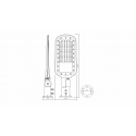 Lampa uliczna LED Stellar2 60W 6600lm NW IP66