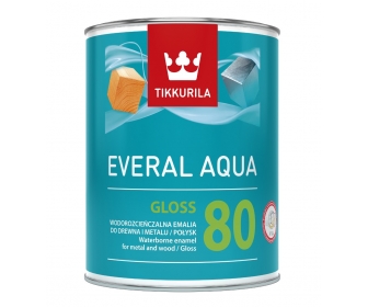 Tikkurila farba Everal Aqua Gloss 80 Połysk 2,7l A