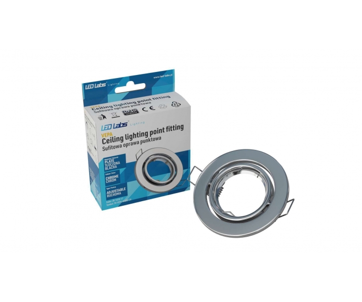 Oprawa VEPA okrągła ruchoma chrom