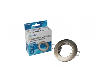 Oprawa ROKA odlew okrągła stała chrom satyna