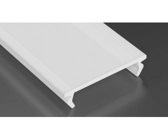 Klosz do profilu LED LUMINES DOUBLE PMMA mleczny 1 m