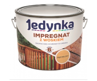 Jedynka impregnat do drewna z woskiem Dąb Bielony 10L