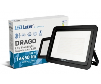 Naświetlacz LED DRAGO 200W NW IP65 SLIM