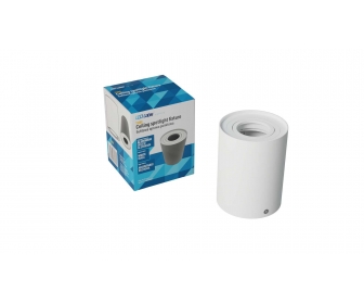 Oprawa natynkowa TUBE okrągła biała