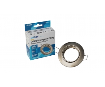 Oprawa OPRA odlew okrągła ruchoma chrom satyna