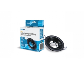 Oprawa LUCA odlew okrągła ruchoma matowa czarna