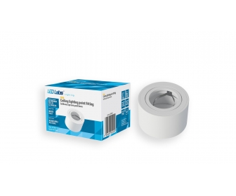 Oprawa natynkowa FIRA okrągła biała