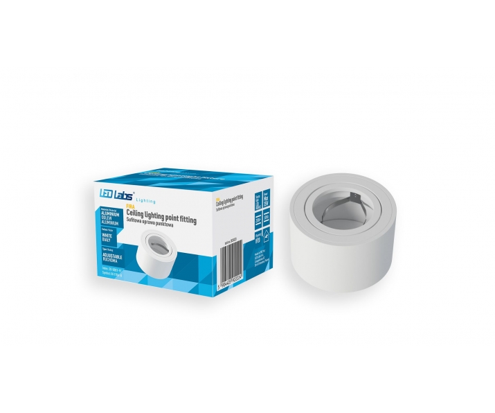 Oprawa natynkowa FIRA okrągła biała