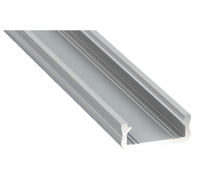 Profil LED LUMINES typ D srebrny anodowany 2,02 m