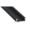 Profil LED LUMINES typ D czarny anodowany 2,02 m
