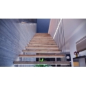 Profil LED LUMINES typ D czarny anodowany 2,02 m