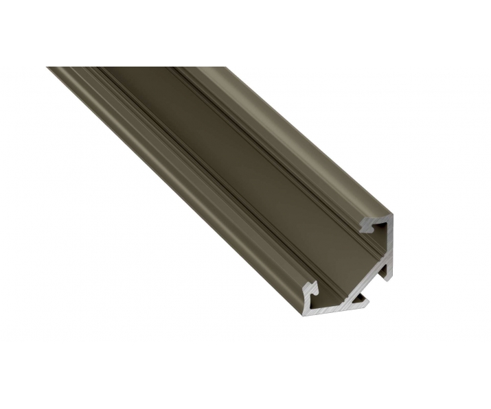 Profil LED LUMINES typ C inox anodowany 1 m
