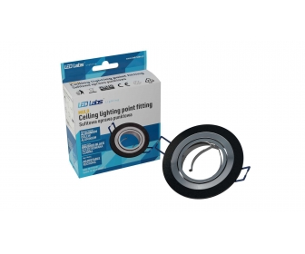 Oprawa MULO okrągła ruchoma czarna szczot.