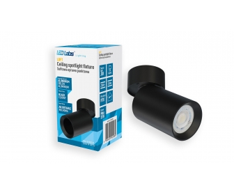 Oprawa natynkowa LOFT łamana/obrotowa czarna