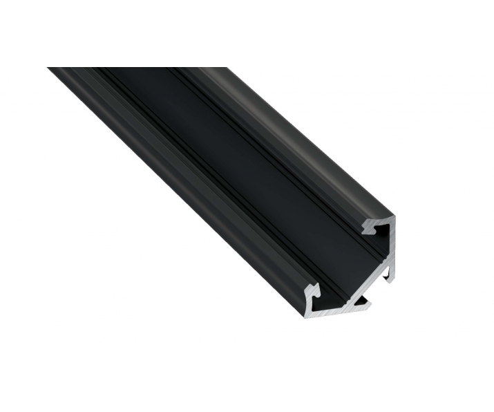 Profil LED LUMINES typ C czarny anodowany 3 m