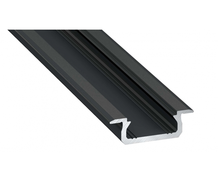 Profil LED LUMINES typ Z czarny anodowany 2,02 m