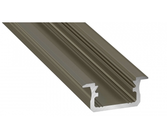 Profil LED LUMINES typ B inox anodowany 1 m