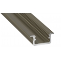 Profil LED LUMINES typ B inox anodowany 1 m
