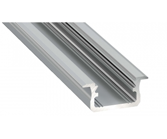 Profil LED LUMINES typ B srebrny anodowany 1 m