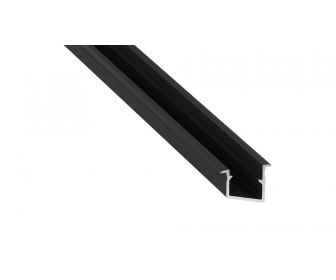 Profil LED LUMINES typ V czarny lakierowany 2,02 m