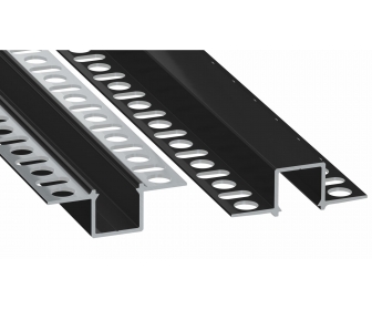 Profil LED LUMINES typ Gaudi czarny lakierowany 2,02 m